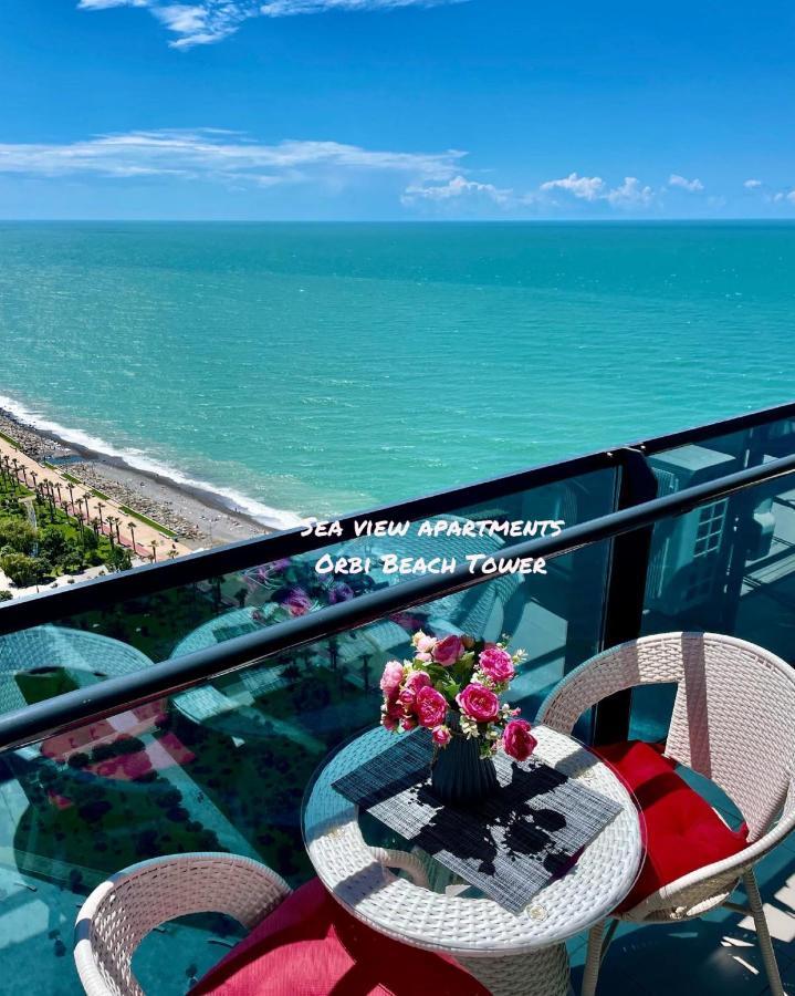 Sea View Apartments Orbi Beach Tower 巴统 外观 照片